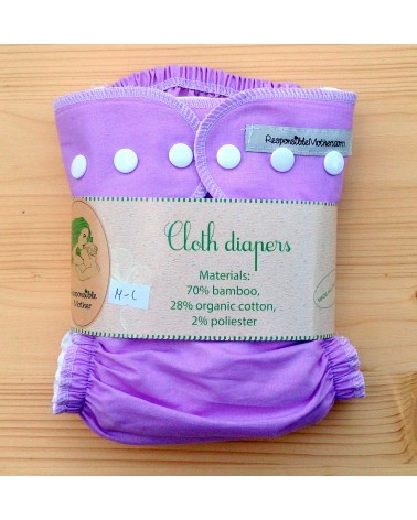 Bamboo fleece - cotton cloth diaper