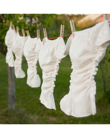 Hemp organic cotton cloth diaper pack
