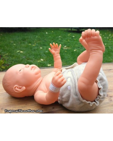 Hemp organic cotton cloth diaper pack, 10pcs